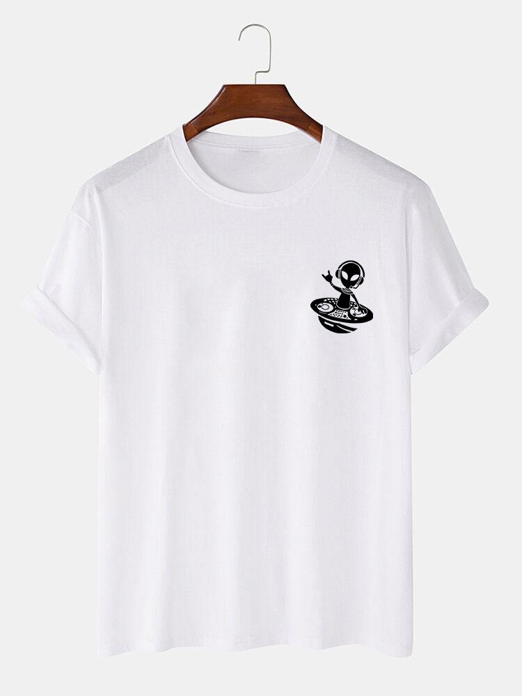 Aldegund® | Alien Print T-Shirt