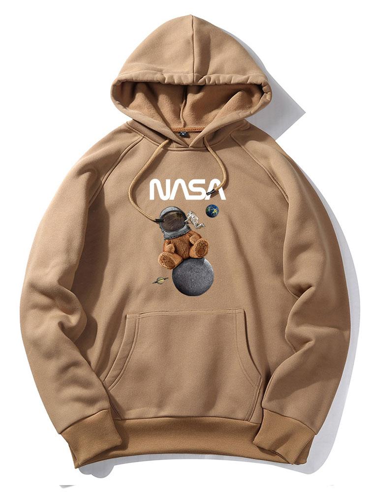 Joseph | NASA Space Bear Print Hoodie