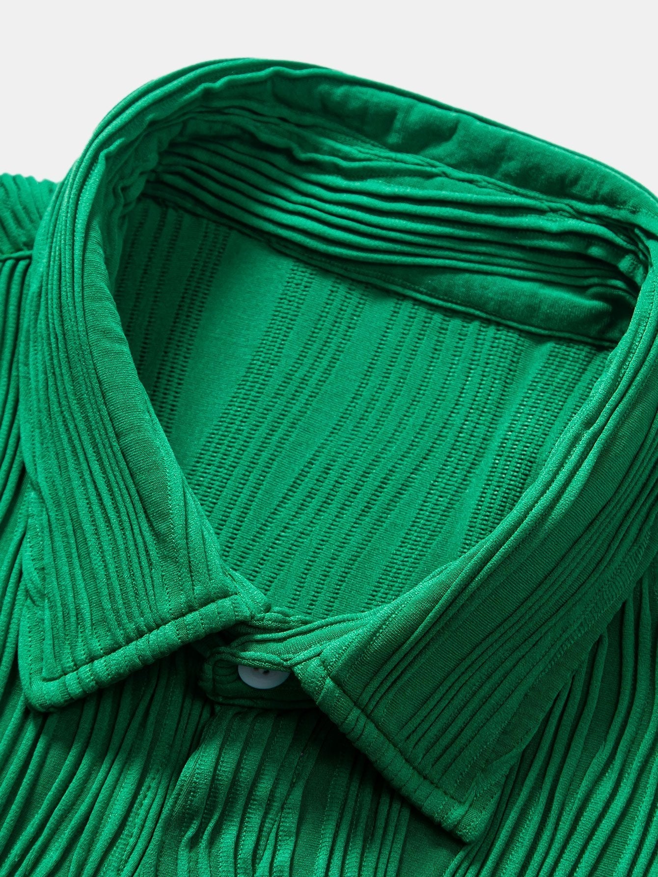 Basilio® | Wave Textured Button Up Shirt & Shorts