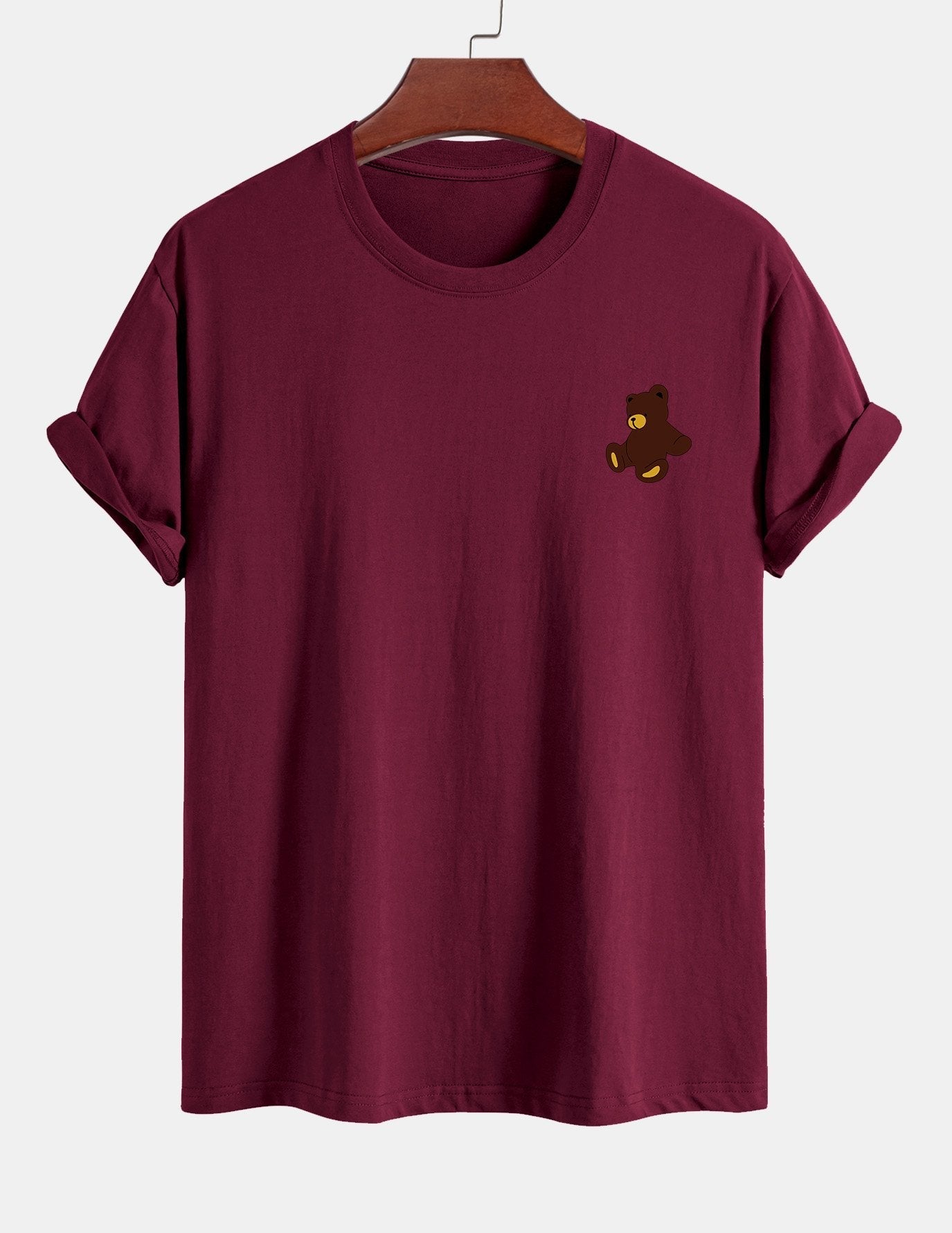 Yoab® | Teddy Bear Print Cotton T-Shirt