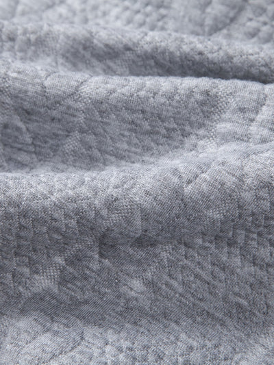 Bruce | Relax Fit Wheat Jacquard Hoodie