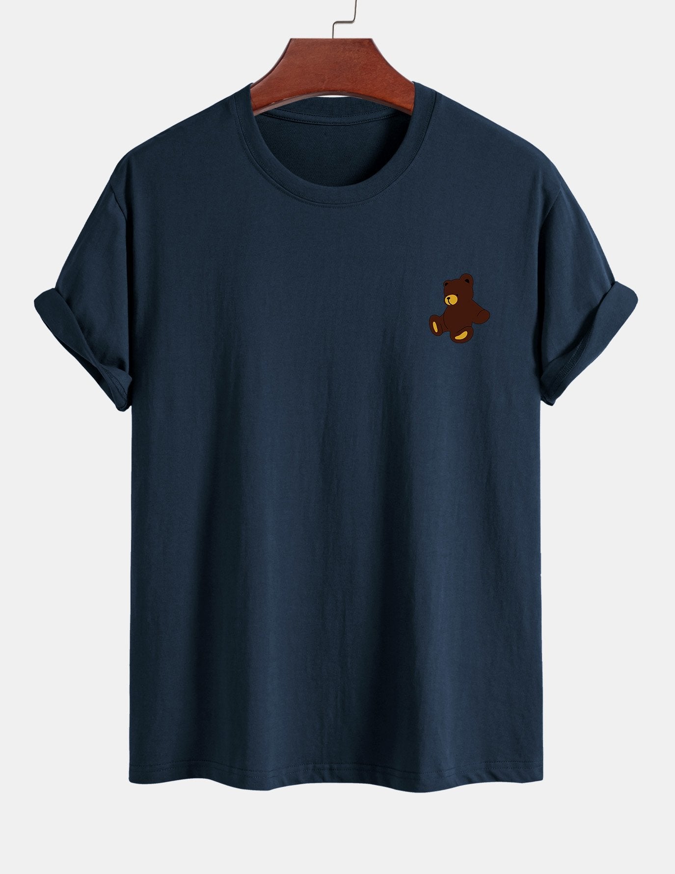 Yoab® | Teddy Bear Print Cotton T-Shirt