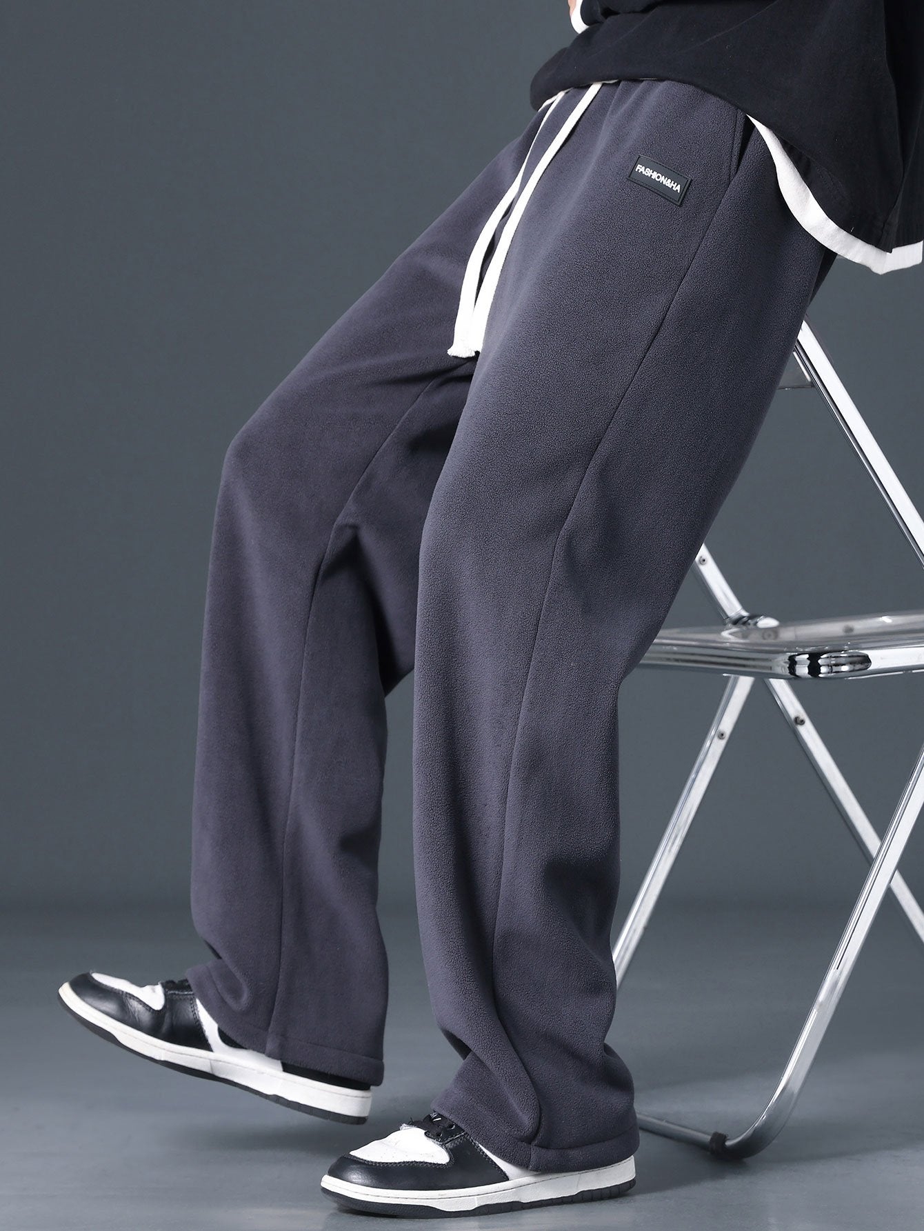 Genaro® | Straight Leg Polar Fleece Pants