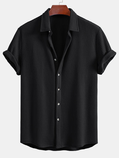 Zane® | Waffle Button Up Shirt