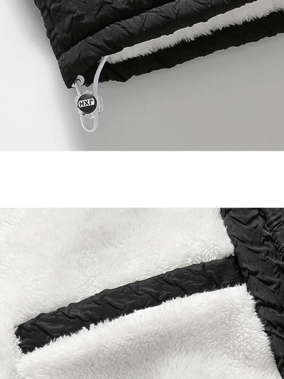 Julio | Teddy Lined Jacquard Coat