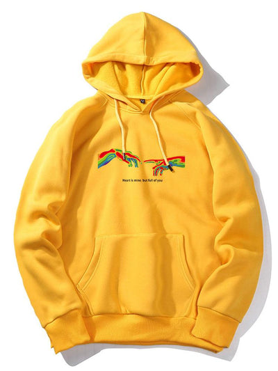 Jayce | Infrared Hand Print Hoodie