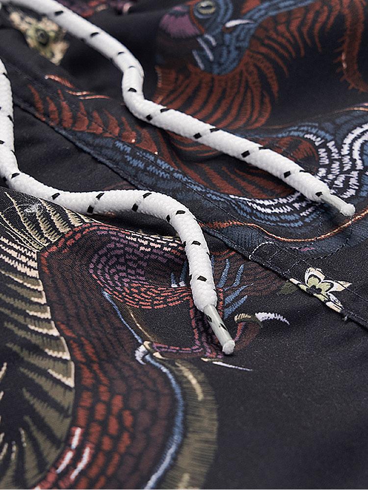 Zane® | Dragon Print Swim Shorts