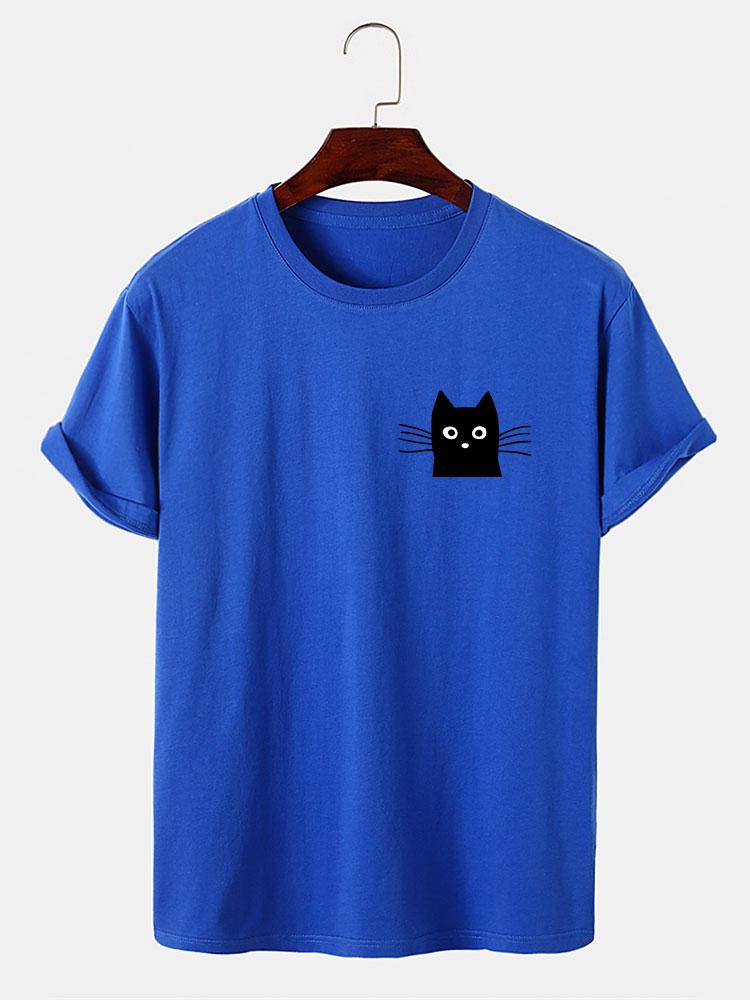 Ivan® | Cat Face Print T-Shirt