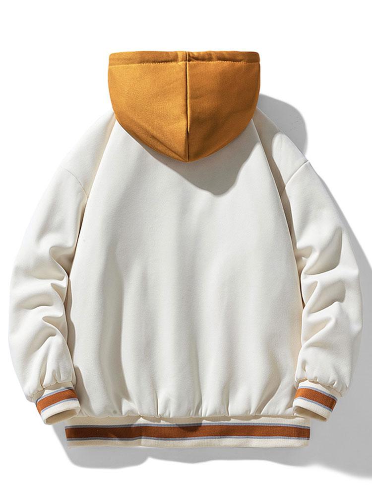 Tyler | Hooded Baseball Jacket