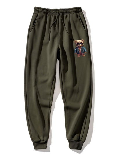 Balder® | Bear In Leather Jacket Print Jogger Pants