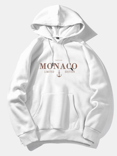 Kenneth | Monaco Anchor Print Hoodie