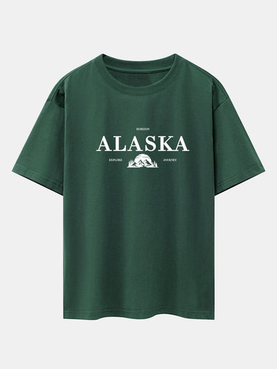 Thiago® | Slogan Print Drop Shoulder Oversize T-Shirt