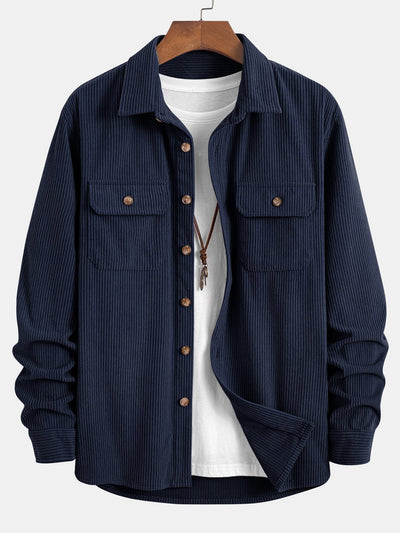Albie® | Double Pocket Corduroy Shirt