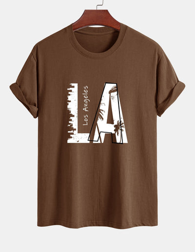 Arturo® | Los Angeles Print Cotton T-Shirt