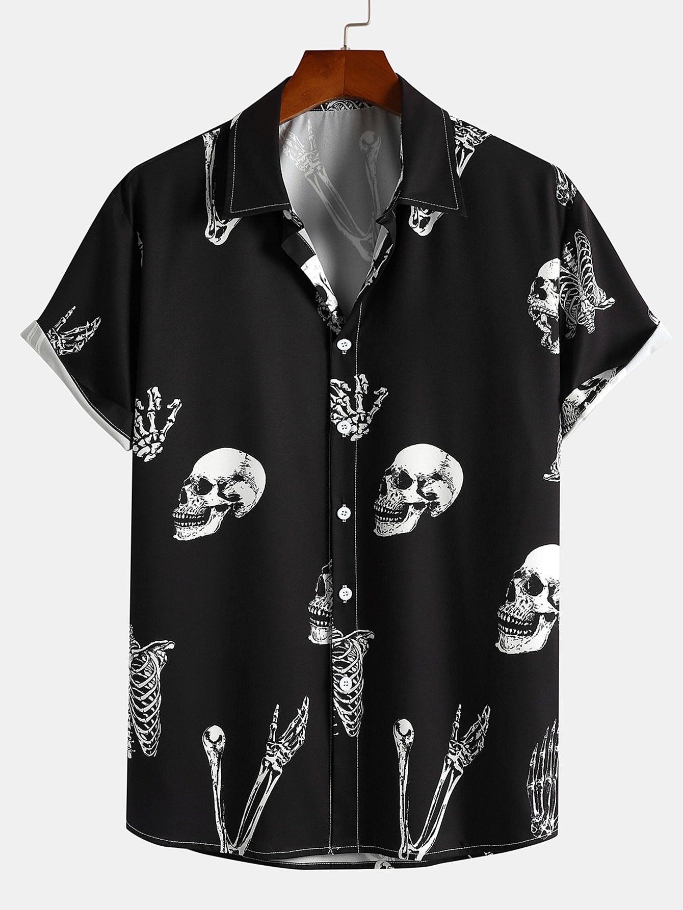 Almer® | Skull Print Shirt