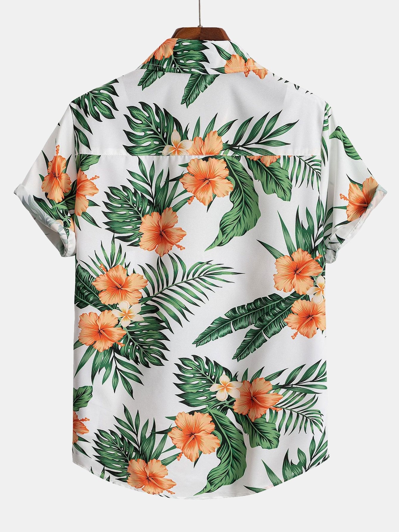 Josiah® | Tropical Print Button Up Shirt & Swim Shorts