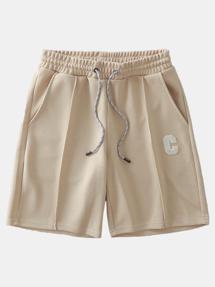 Arthur® | Waffle Drawstring Shorts