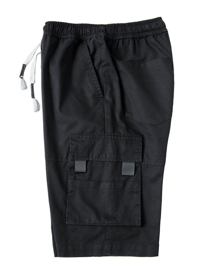 Plato | Drawstring Chino Cargo Shorts