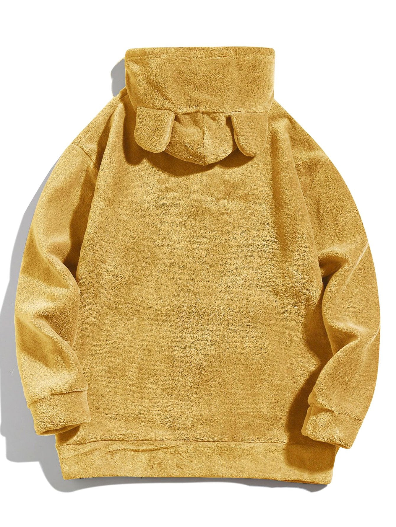 Brian | Relax Fit Teddy Fleece Hoodie With Ears