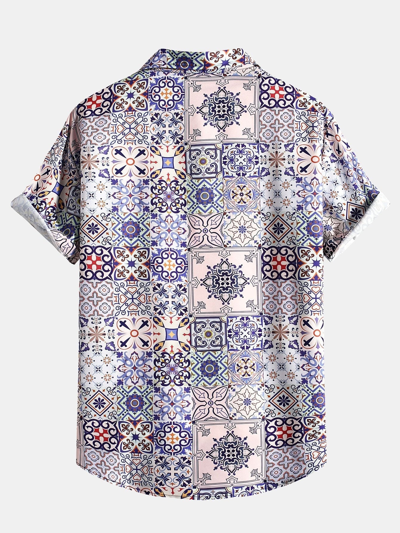 Archimedes® | Moroccan Tile Print Shirt