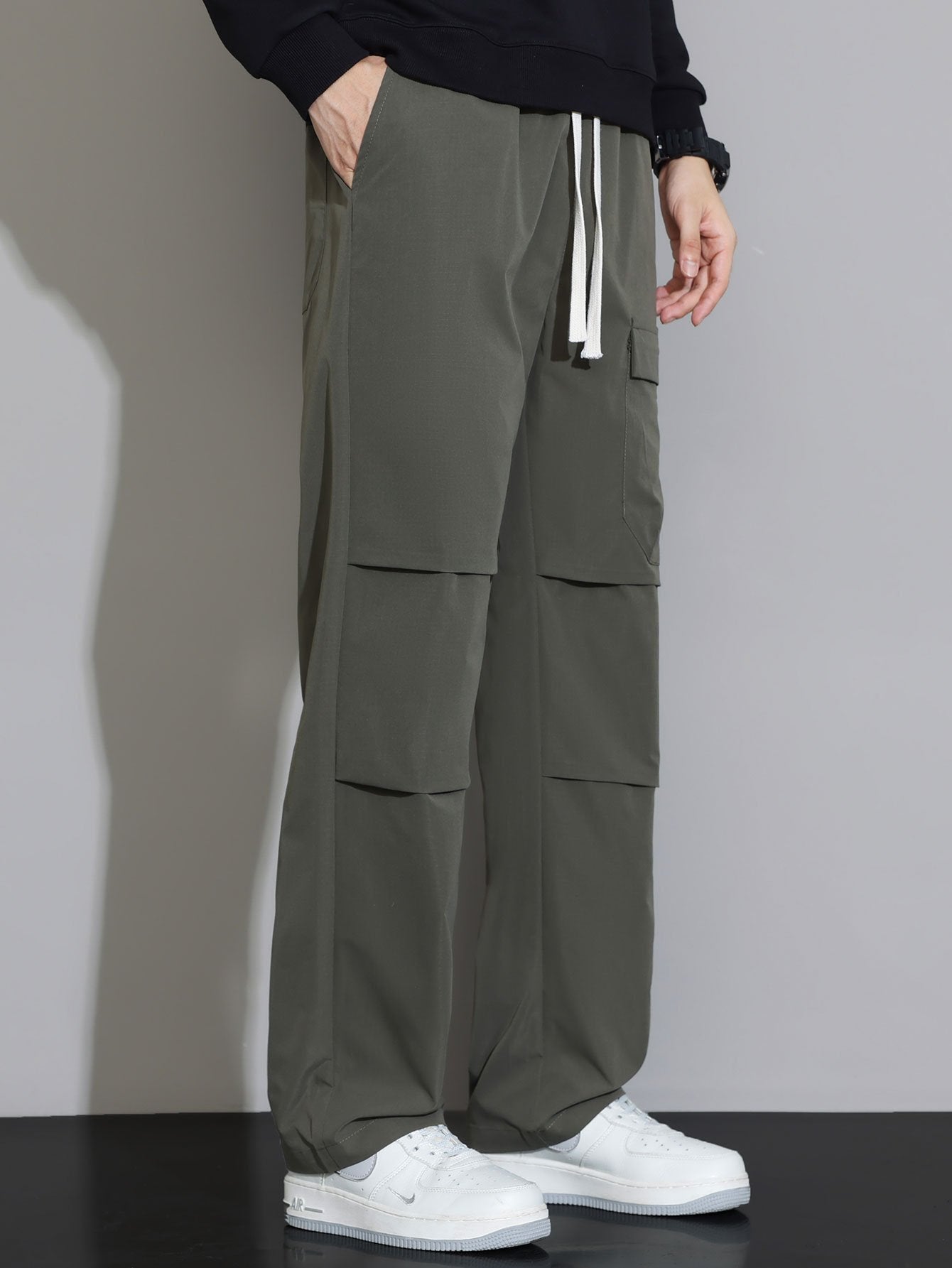 Ambrosio® | Straight Leg Drawstring Pants