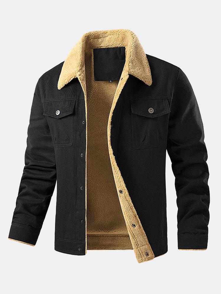 Everett | Teddy Lined Chino Jacket