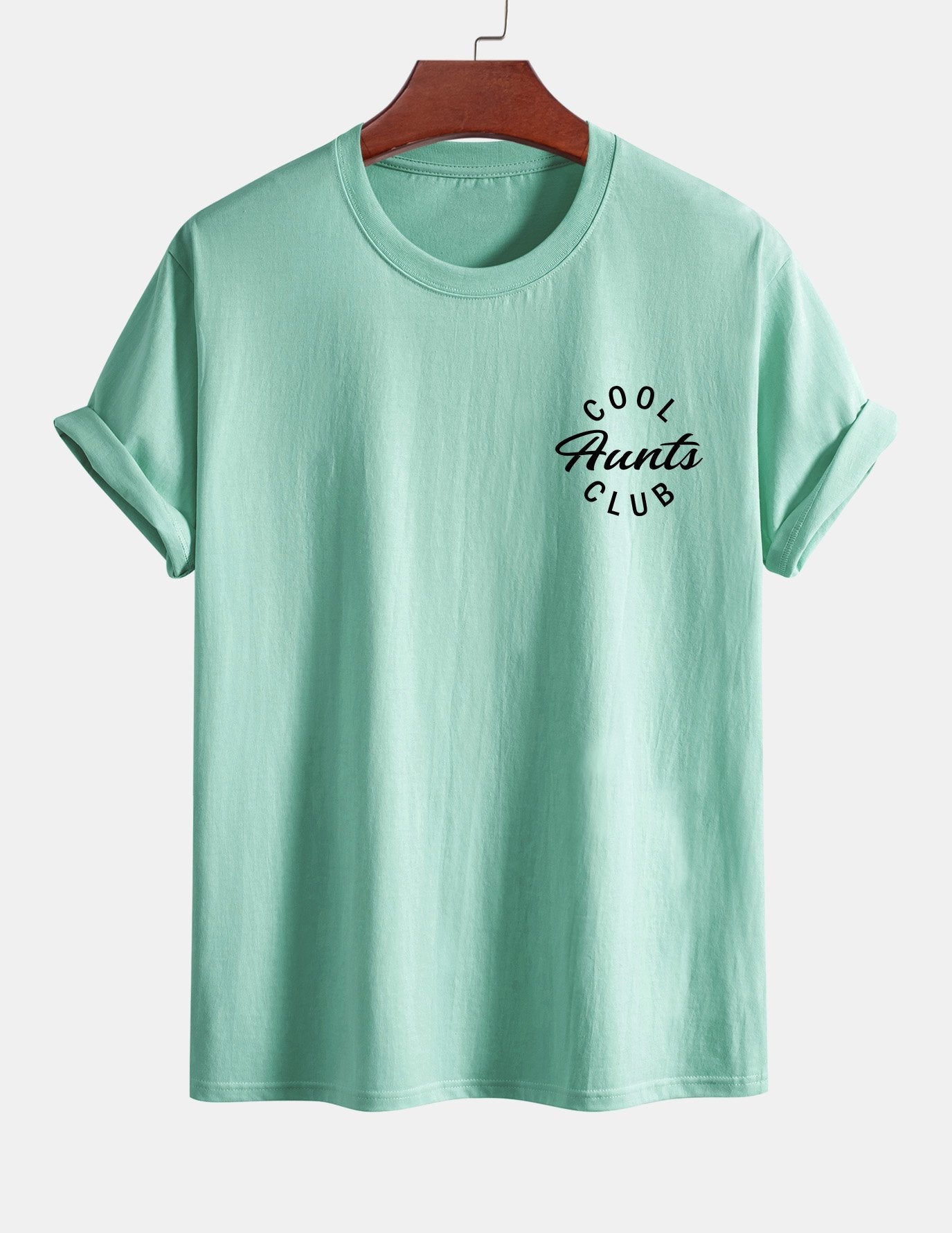 Sebastián® | Cool Aunts Club Print Cotton T-Shirt