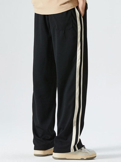 Vincent® | Vintage Side Stripe Loose Fit Straight Leg Pants
