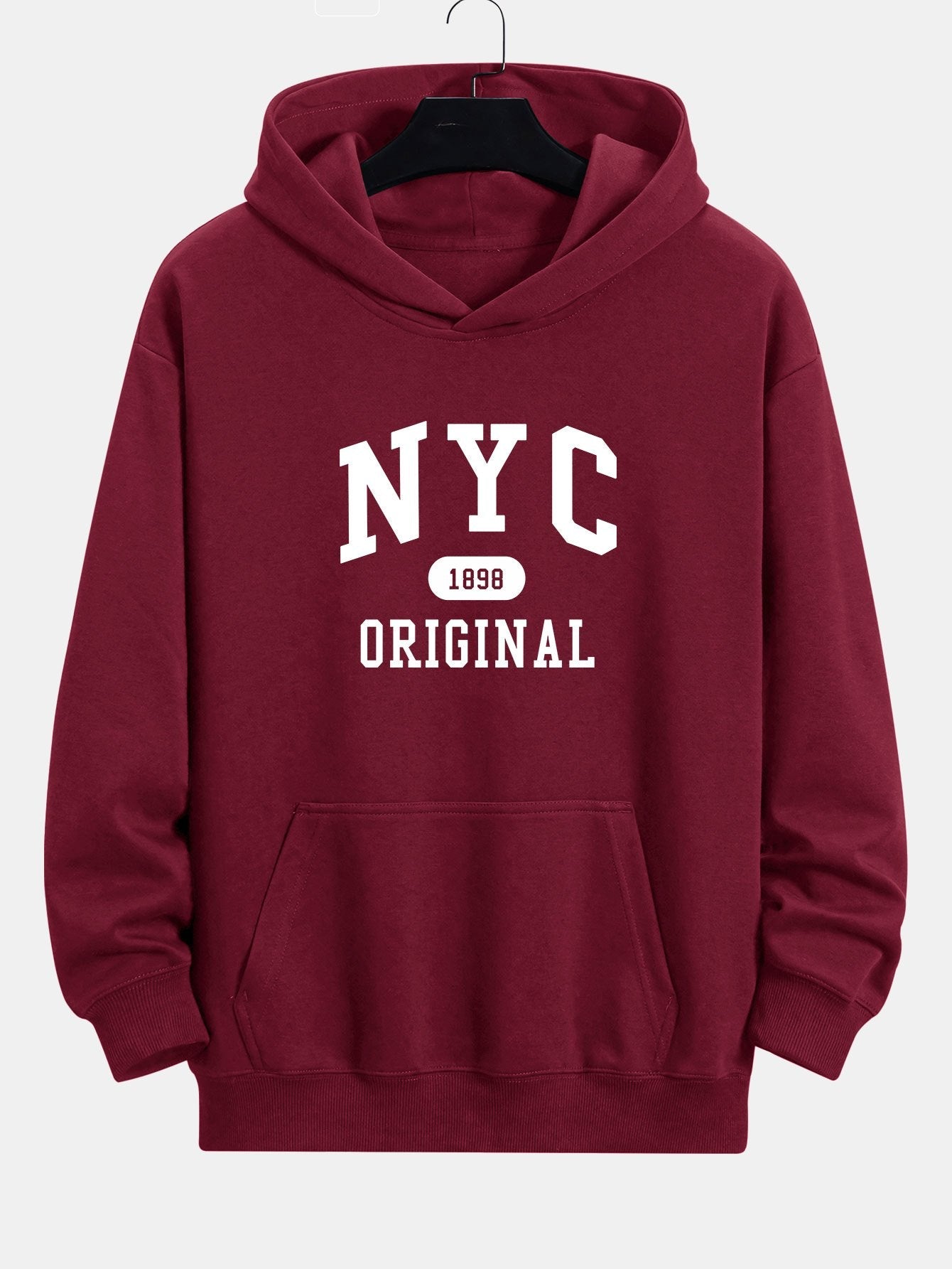 Virgil | NYC Original Print Relax Fit Hoodie