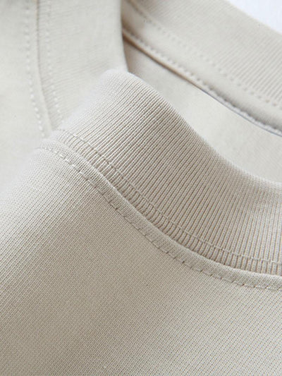 Agostino® | Create Adam Print Heavy Weight Oversize T-Shirt & Corduroy Shorts
