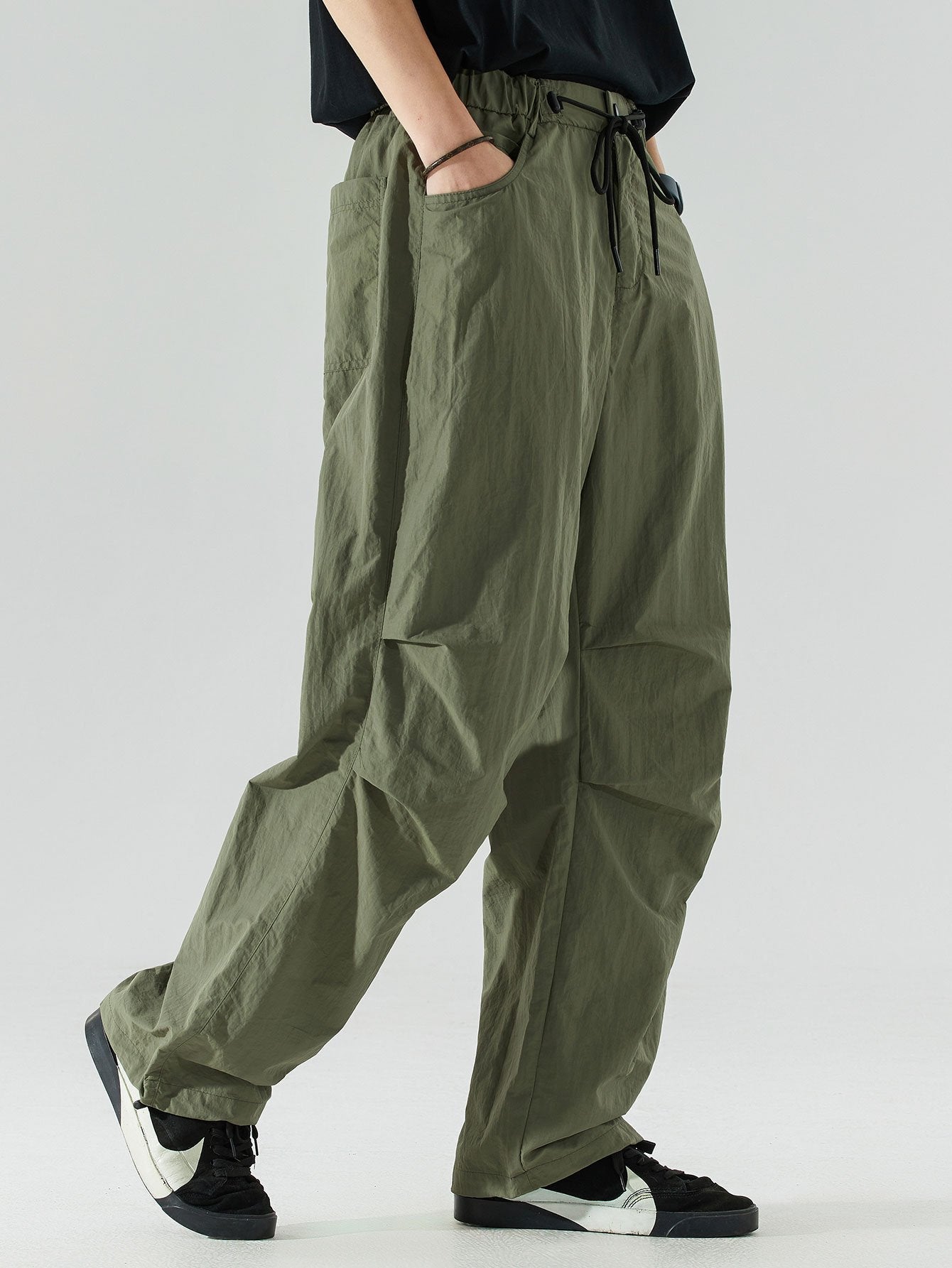 Israel® | Elastic Waist Parachute Pants