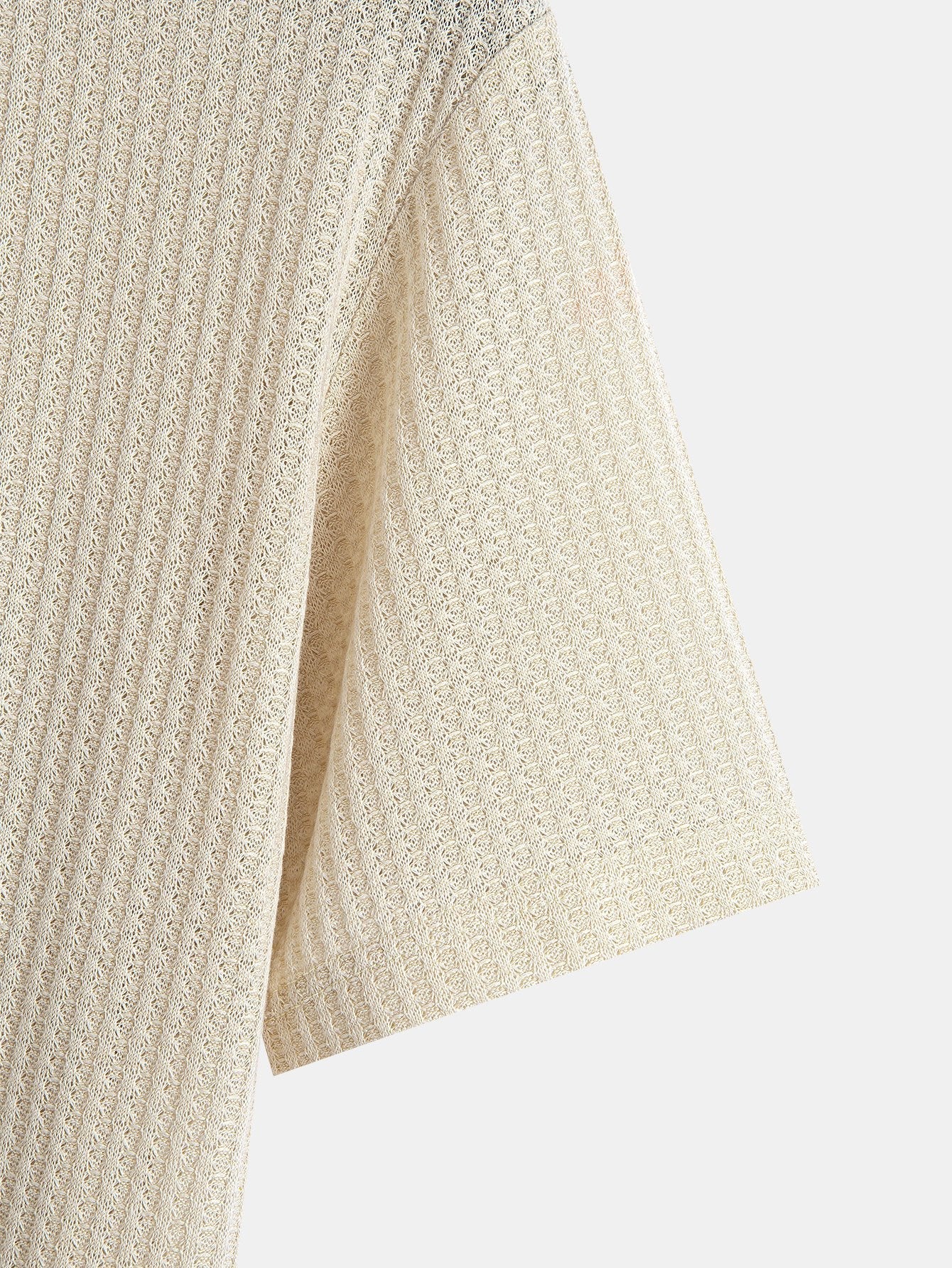 Ashley® | Waffle Arc Hem T-Shirt