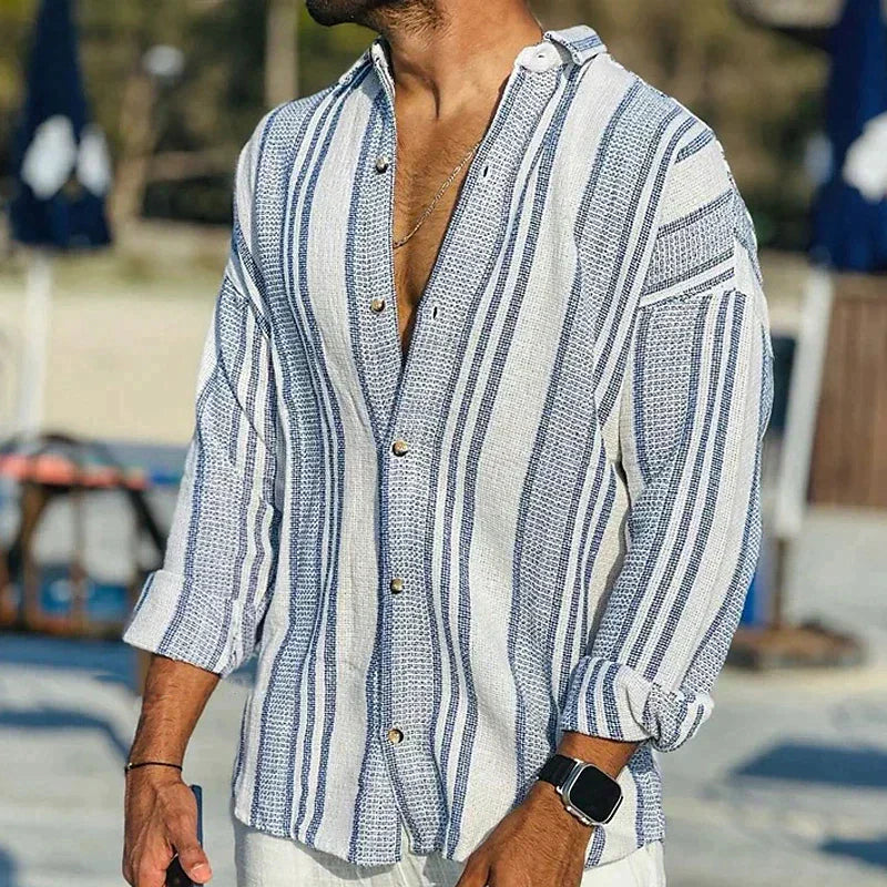 Colin® | Lightweight striped shirt