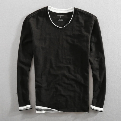 Asher® | Cotton Long Sleeve Shirt