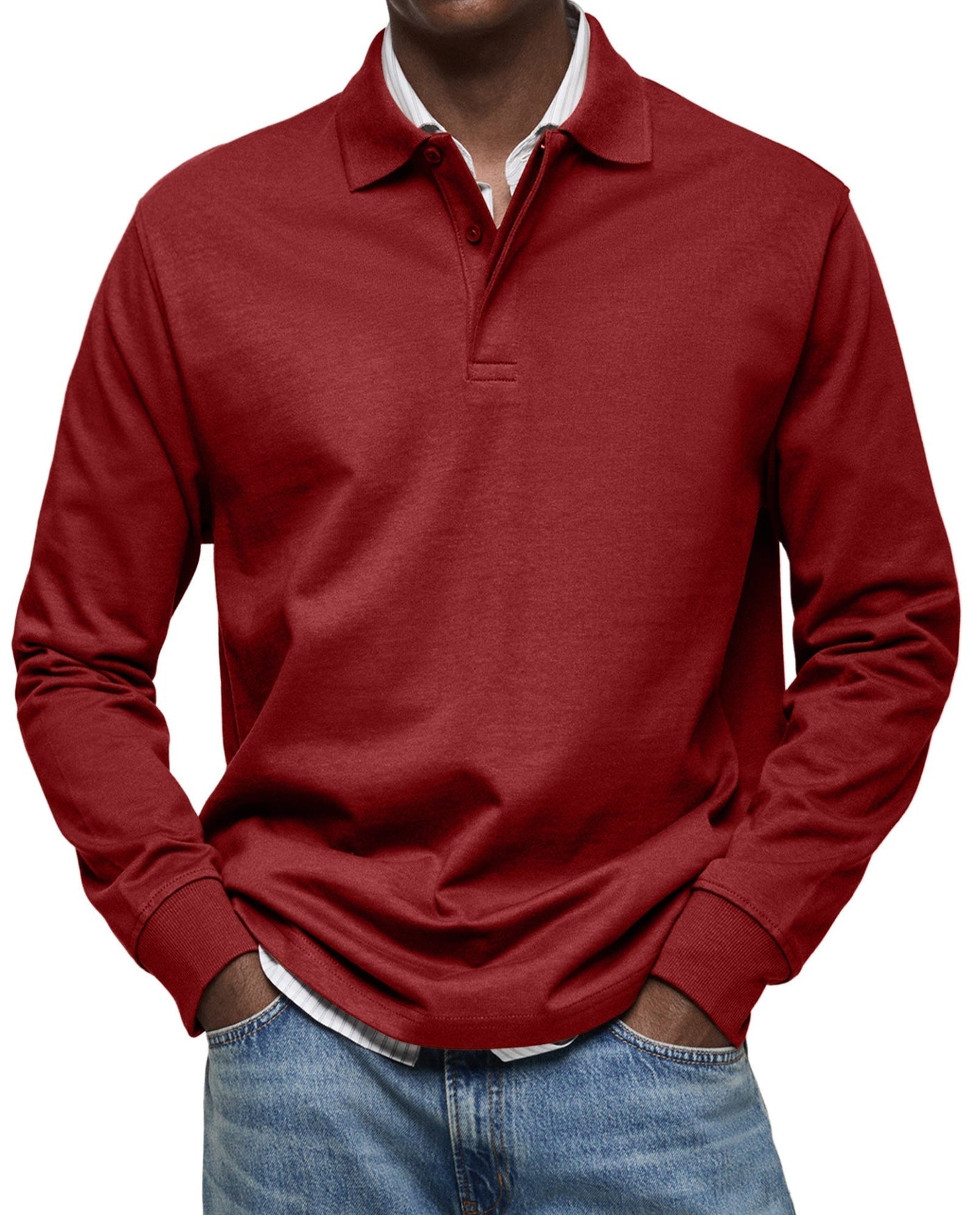 Clemente® | Men'S Long-Sleeve Polo