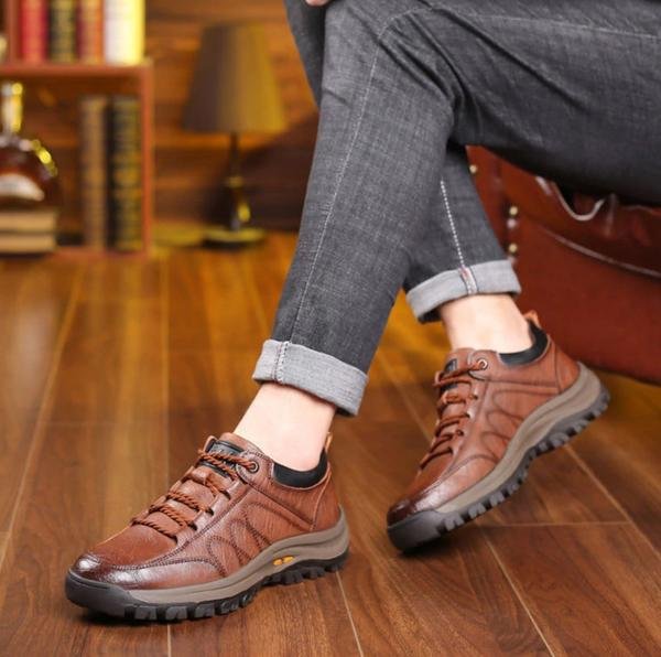 Elkin | Comfortable leather shoes with orthopedic sole
