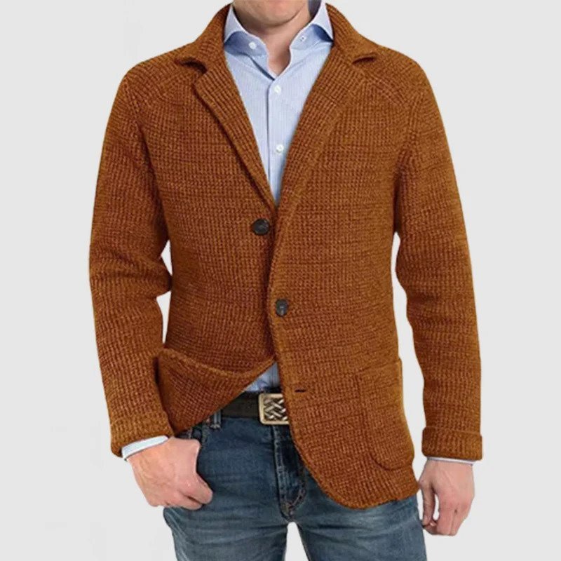 Eudoro | Elegant jacket with long sleeves and patch pockets
