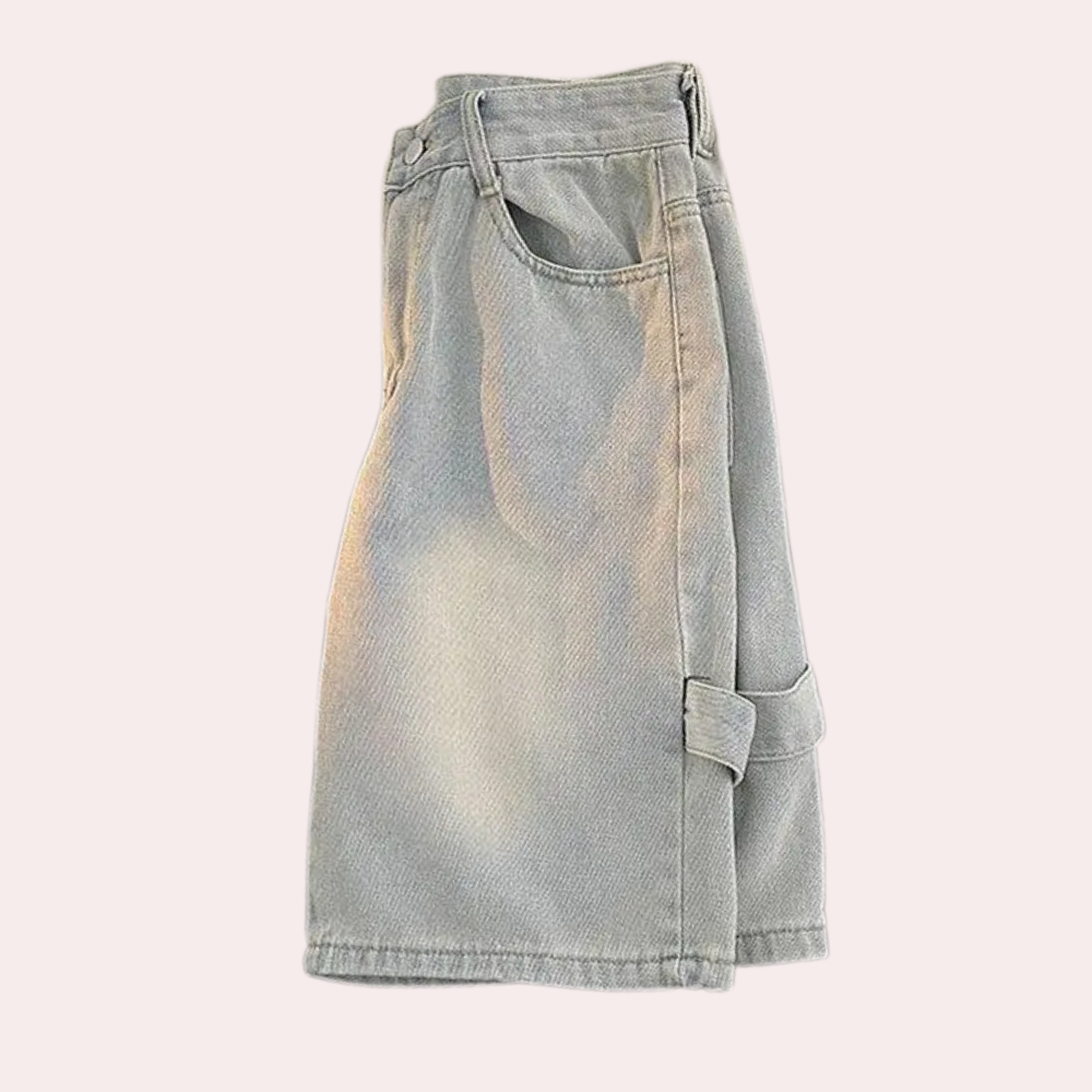 Valeriano® | Casual summer denim shorts for men