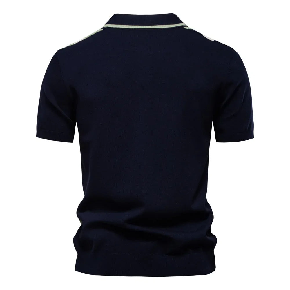 Arthur | Knit Polo Shirt