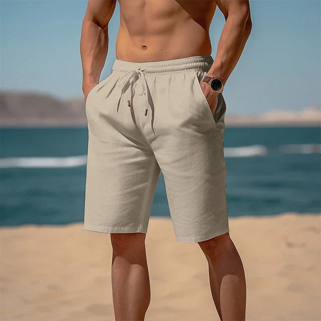 Dante® | Classic Linen Beach Shorts For Men