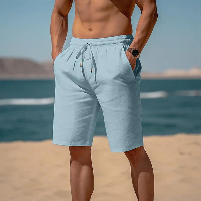 Dante® | Classic Linen Beach Shorts For Men