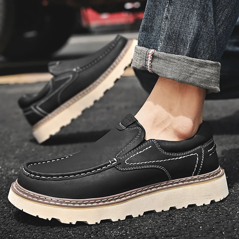 Tiziano | Comfortable slip-on shoes with flexible sole