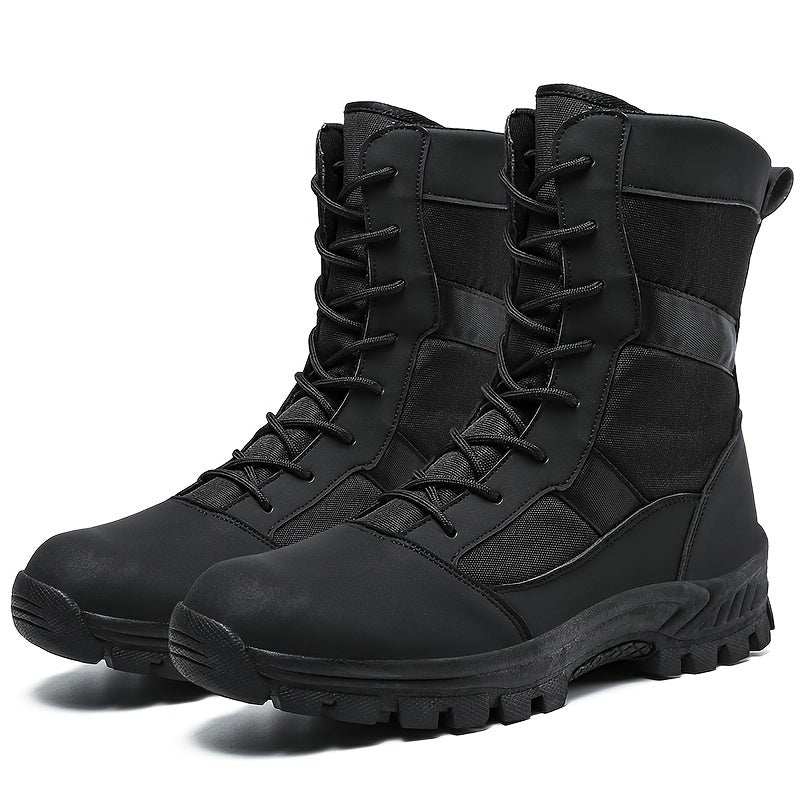 Fitz | Robust high-top lace-up boots with non-slip sole