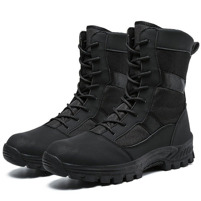 Fitz | Robust high-top lace-up boots with non-slip sole