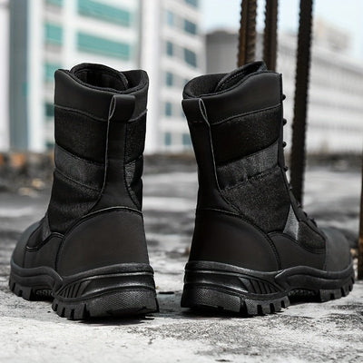 Fitz | Robust high-top lace-up boots with non-slip sole