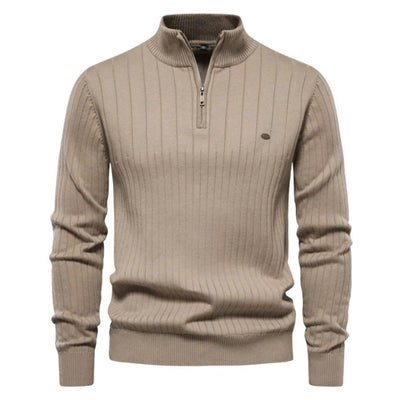 Justinian® | Warm Zip-Up Sweater For Men