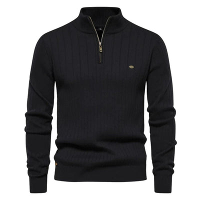 Justinian® | Warm Zip-Up Sweater For Men
