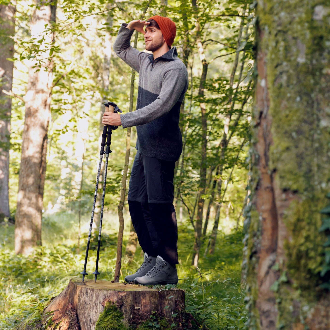 Demián | Waterproof hiking boots with non-slip sole