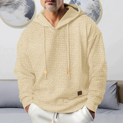 Barthram® | Men's Casual Solid Color Long Sleeve Hoodie 79975121Y