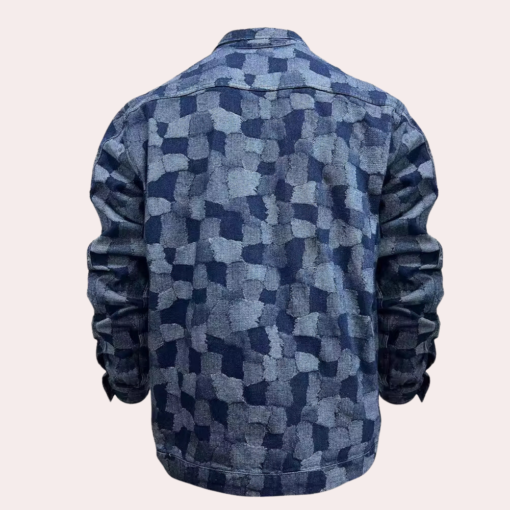 Caleb® | Men's Stylish Long Sleeve Shirt